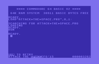 Attack The Space (C64)